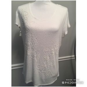 Beautiful Embellished stretch top